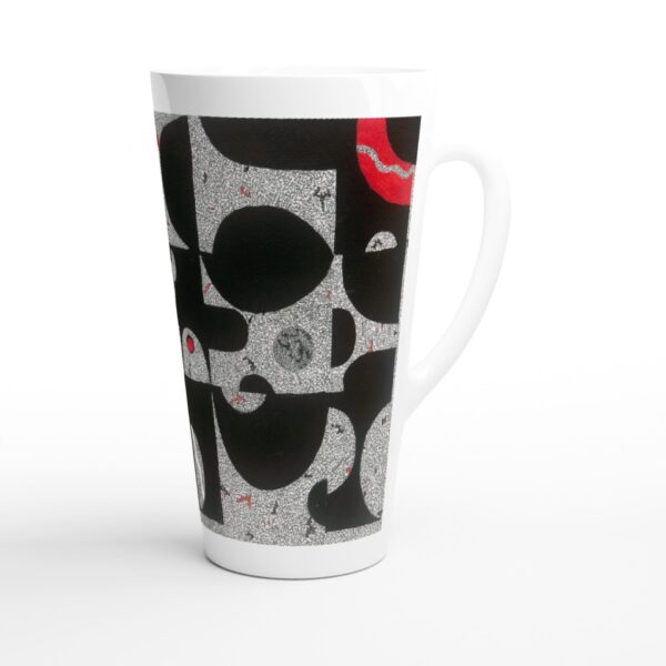 Latte Love - kedvenc reggeli lattéd kedvenc geometrikus bögréje - Image 2