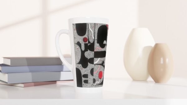 Latte Love - kedvenc reggeli lattéd kedvenc geometrikus bögréje