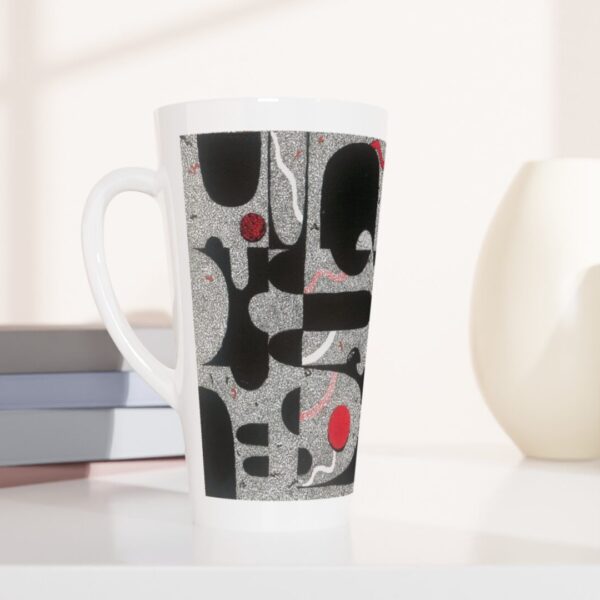 Latte Love - kedvenc reggeli lattéd kedvenc geometrikus bögréje