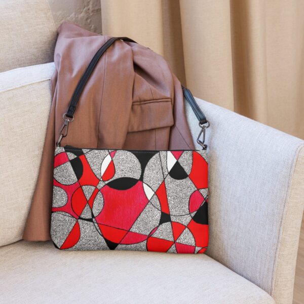 Geometric Chic 2. - kétoldalon különböző színű válltáska - Image 7