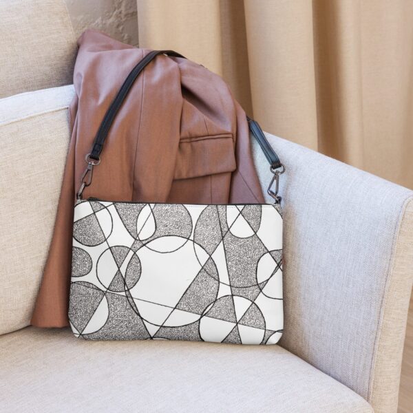 Geometric Chic 2. - kétoldalon különböző színű válltáska - Image 8