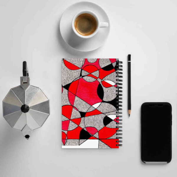 Red Bold Notes - egyedi jegyzetfüzet naplózáshoz - Image 2