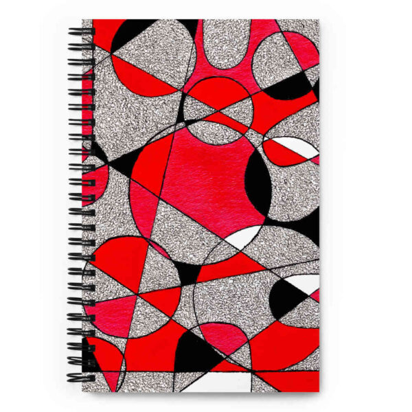 Red Bold Notes - egyedi jegyzetfüzet naplózáshoz - Image 8