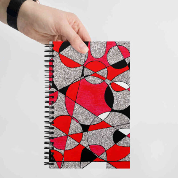 Red Bold Notes - egyedi jegyzetfüzet naplózáshoz - Image 3