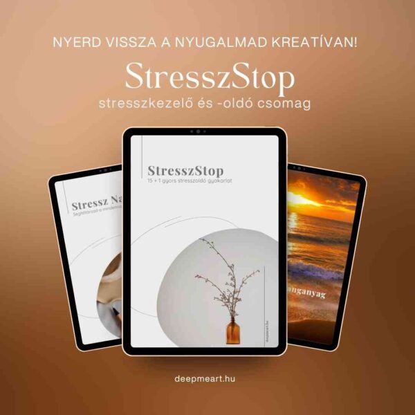 StresszStop - kreatív stresszkezelés hatékonyan